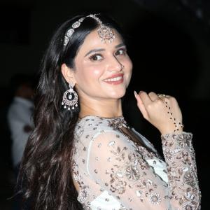 Prisha Singh Elevates Traditional Style With Silver Jewellery