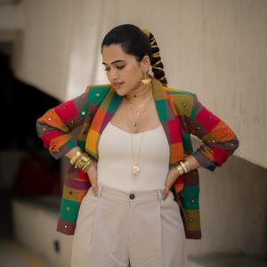 Anchor Sravanthi Chokkarapu’s Modern Indo-Western Style