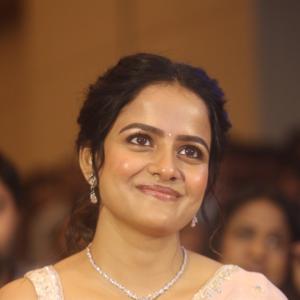 Vaishnavi Chaitanya Stuns in an Embellished Pink Saree
