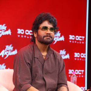 Nagarjuna Makes a Stylish Appearance at an Event