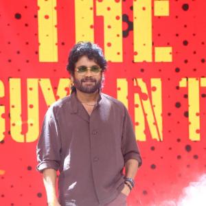 Nagarjuna Makes a Stylish Appearance at an Event