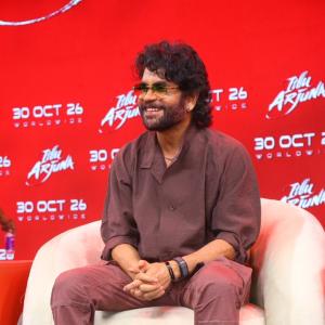 Nagarjuna Makes a Stylish Appearance at an Event