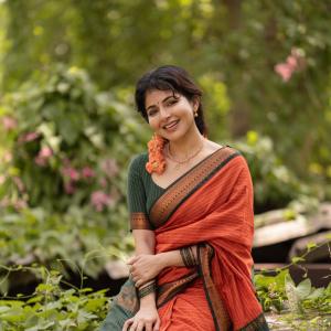 Ishwarya Menon’s Traditional Saree Look