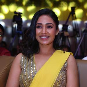 Nivetha Pethuraj Looks Radiant in Stylish Saree Photos
