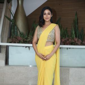 Nivetha Pethuraj Looks Radiant in Stylish Saree Photos