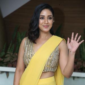 Nivetha Pethuraj Looks Radiant in Stylish Saree Photos