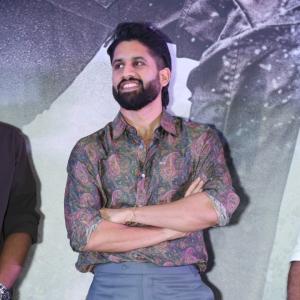 Naga Chaitanya Unveils Vrushakarma Movie Glimpse at Mumbai Event