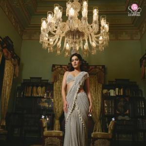 Actress Rashi Khanna in a Luxurious Designer Saree