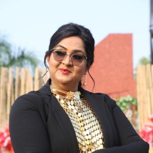 Senior Actress Radha Stuns in a Bold Blazer Look