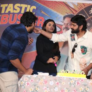 Success Celebration of Vishu Vinyasam Movie team