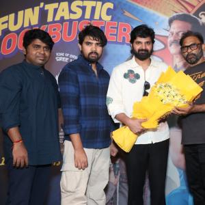 Success Celebration of Vishu Vinyasam Movie team