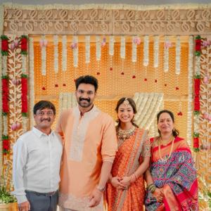 Bellamkonda Sai Srinivas Announces Engagement to Kavya Reddy with a Star-Studded Roka Ceremony