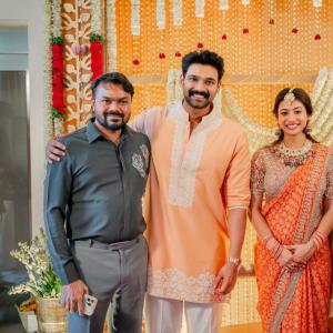 Bellamkonda Sai Srinivas Announces Engagement to Kavya Reddy with a Star-Studded Roka Ceremony
