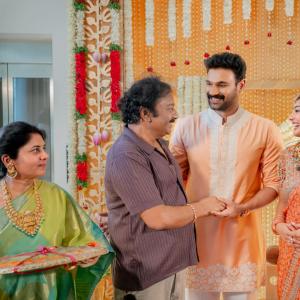 Bellamkonda Sai Srinivas Announces Engagement to Kavya Reddy with a Star-Studded Roka Ceremony