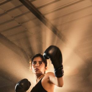 Intense Boxing Workout of Actress Nabha Natesh