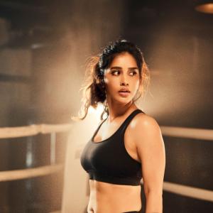 Intense Boxing Workout of Actress Nabha Natesh