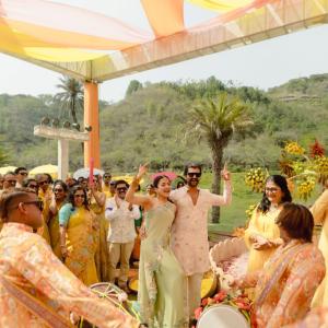 ViRosh Haldi And Holi: Vijay and Rashmika's Joyful Celebrations