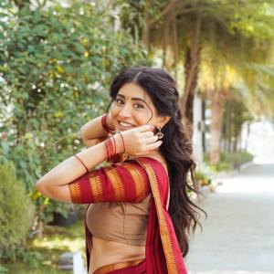 Traditional Elegance of Actress Rashi Singh in a Saree