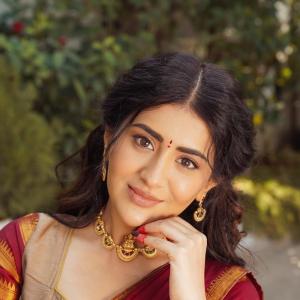 Traditional Elegance of Actress Rashi Singh in a Saree