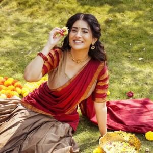 Traditional Elegance of Actress Rashi Singh in a Saree