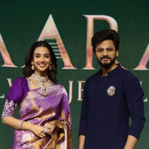 Teja Sajja and Meenakshi Choudhary Join Varahi Silver Jewelry as Ambassadors