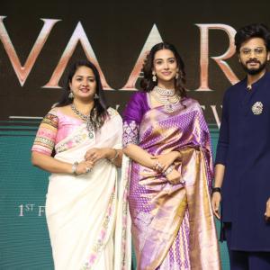 Teja Sajja and Meenakshi Choudhary Join Varahi Silver Jewelry as Ambassadors