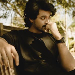 A Quiet Moment of Meghamsh Srihari in Nature