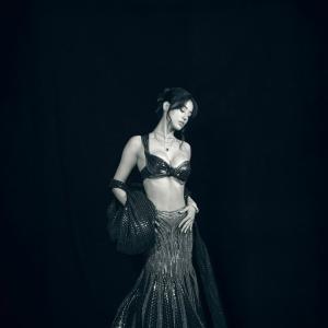 Modern Elegance of Actress Disha Patani in Bold Black Fashion