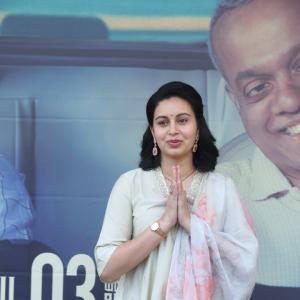 Actress Abhinaya Radiates Charm in Traditional Look