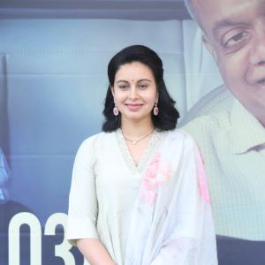 Actress Abhinaya Radiates Charm in Traditional Look