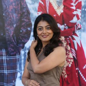 Fashionable Actress Merin Philip Poses with Confidence in Modern Style