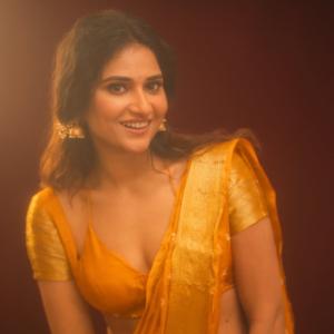 Actress Prisha Singh Looks Stunning in a Gorgeous Yellow Saree