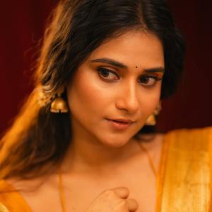 Actress Prisha Singh Looks Stunning in a Gorgeous Yellow Saree