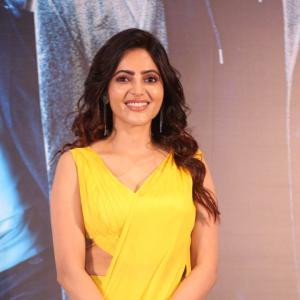 Actress  Athulya Ravi Shines Bright in Elegant Yellow Saree Appearance