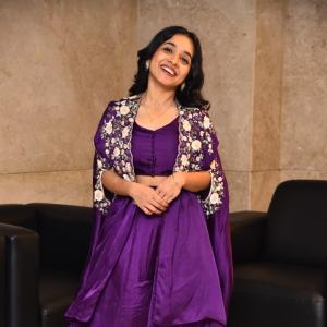 Beautiful Ethnic Fashion of Actress Hanishma in Traditional Outfit