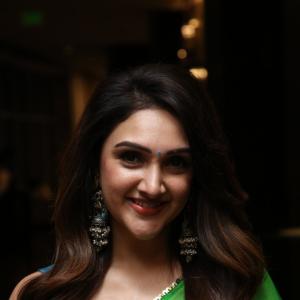 Evergreen Beauty Actress Sridevi Stuns In Green Saree