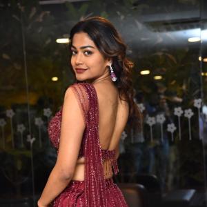 Actress Payal Radhakrishna Stuns In Glamorous Maroon Saree