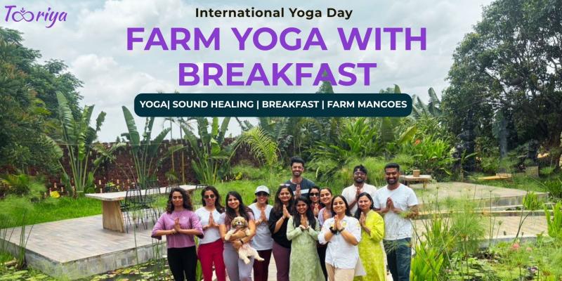 Yoga Day at Bangalore Farm   Banglore, KA