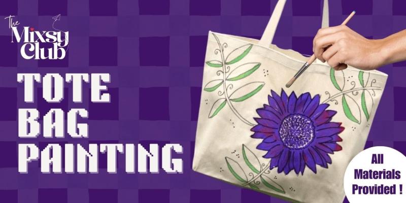 Tote Bag Painting at Rude Lounge Powai, Mumbai