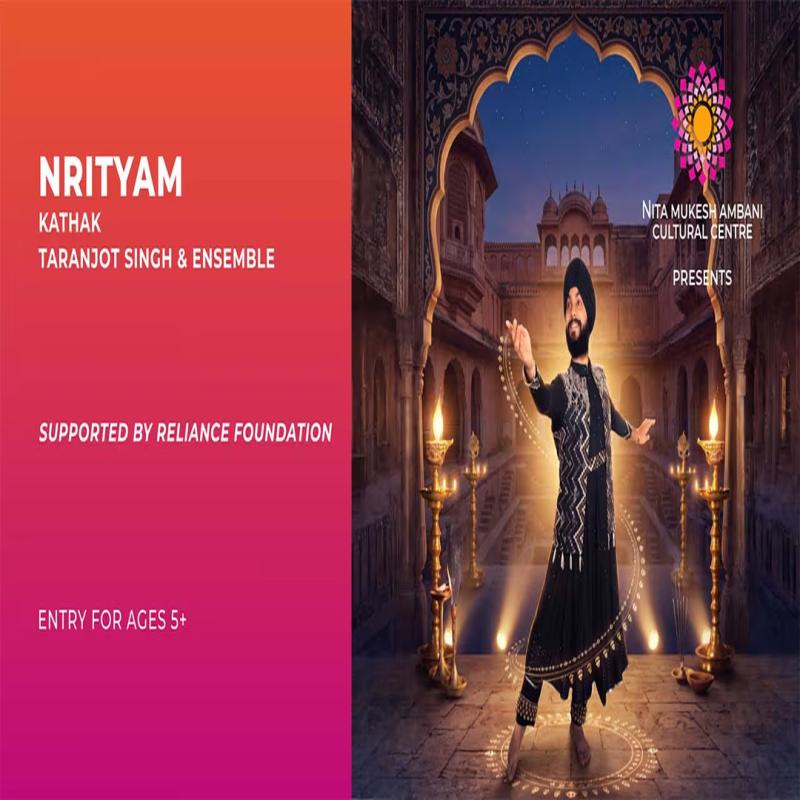 Nrityam by Taranjot Singh at NMACC – Mumbai