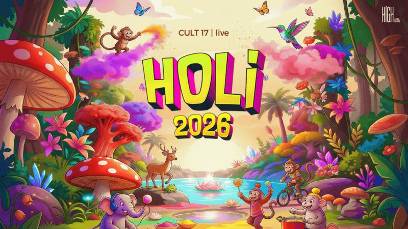 Bangalore Biggest Rooftop Holi 2026 | High Ultra Lounge