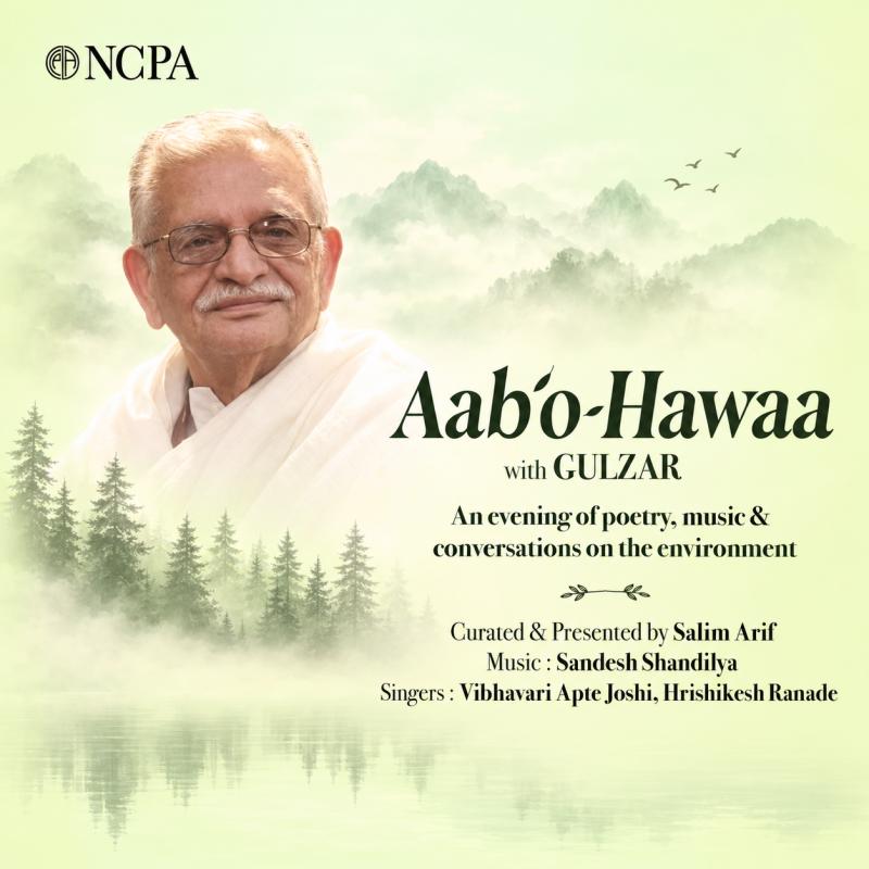 Aabo-Hawaa  An Evening with Gulzar – Mumbai
