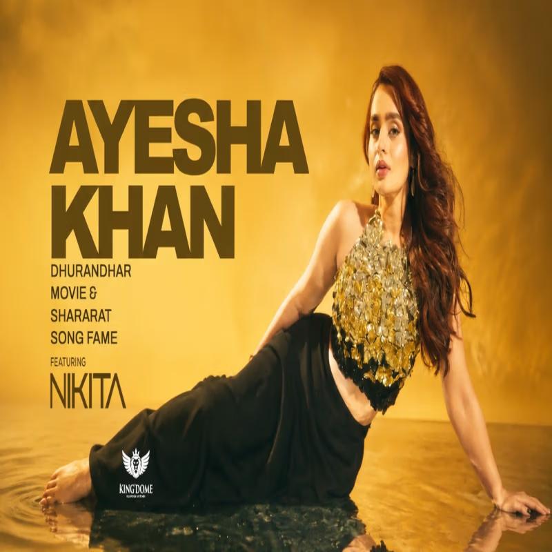 Ayesha Khan Live at KINGDOME Hyderabad