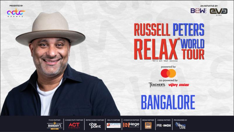 Russell Peters Relax World Tour | Bengaluru