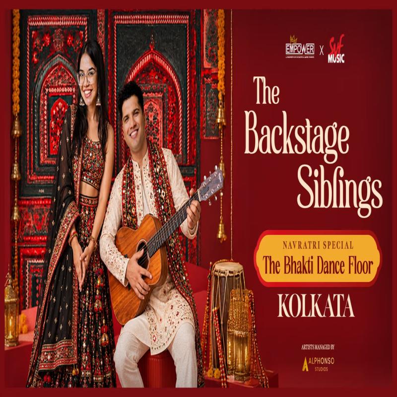 Backstage Siblings Bhakti Dance Floor Live in Kolkata