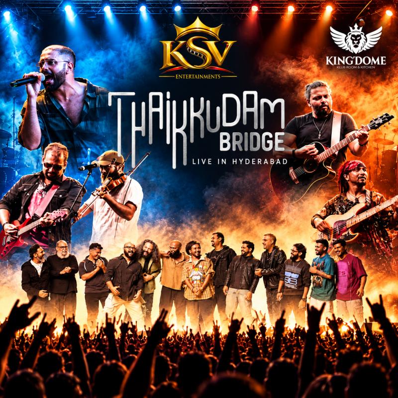 Thaikkudam Bridge Live In Hyderabad