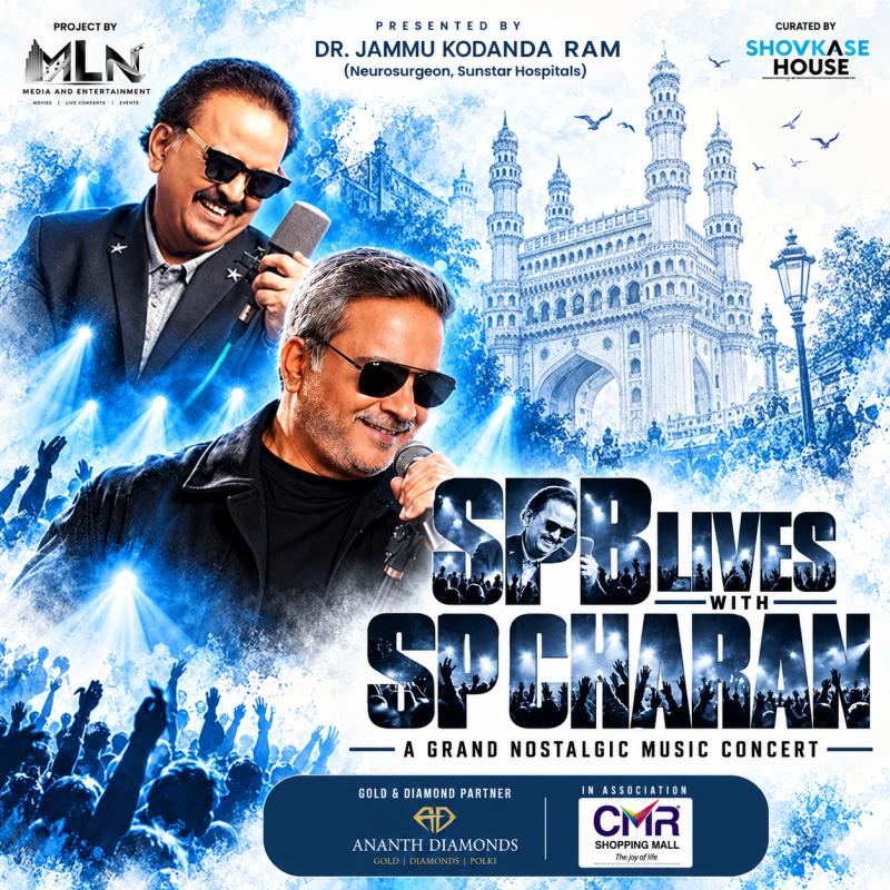 SPB Lives With SP Charan in Hyderabad