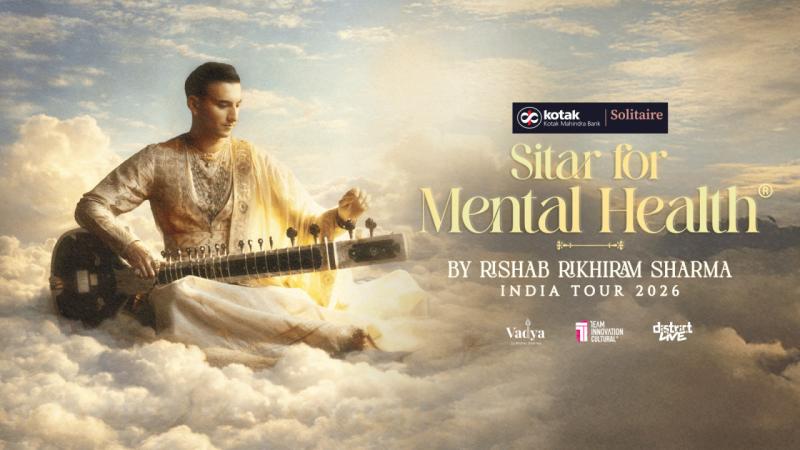 Sitar for Mental Health by Rishab Rikhiram Sharma India Tour 2026   Kolkata