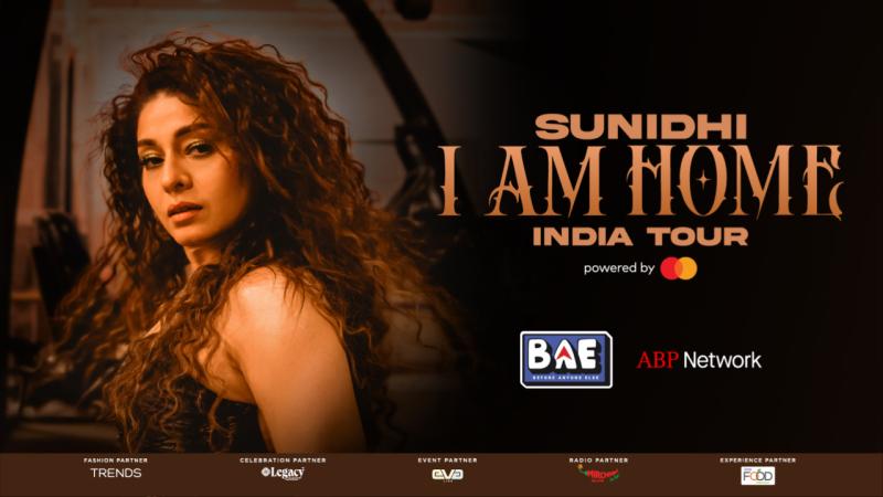 Sunidhi Chauhan - I Am Home India Tour 2025-26 | Kolkata