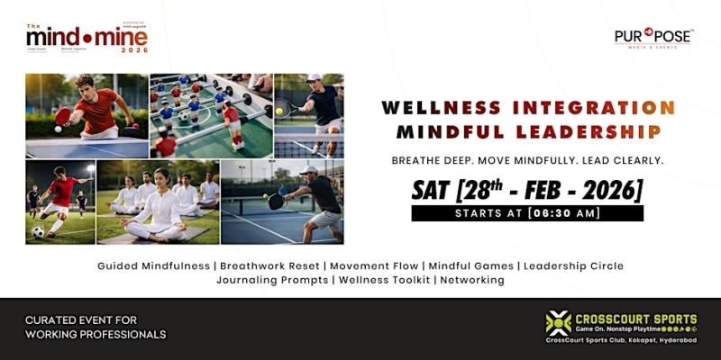 Mind O Mine Wellness Drive: Play, Pause, and Recharge - Hyderabad, TG